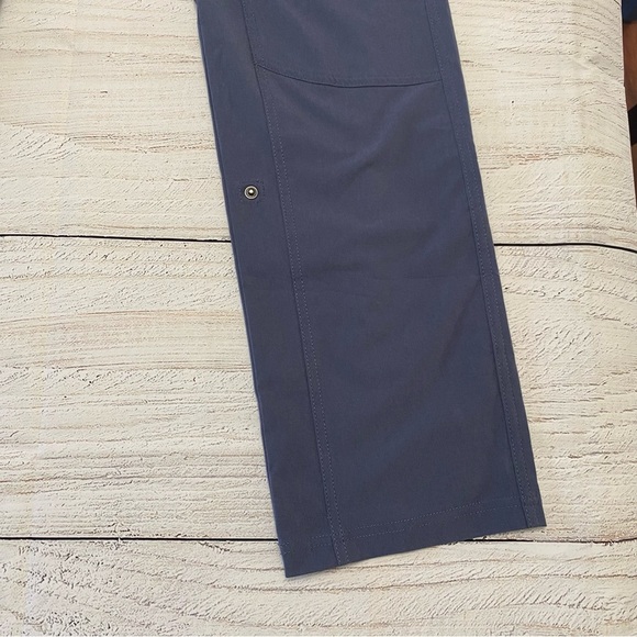 Kuhl Women’s FreeFlex roll up Cargo Pants Blue - Picture 7 of 10